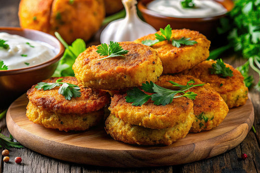 Squash and Chickpea Patties