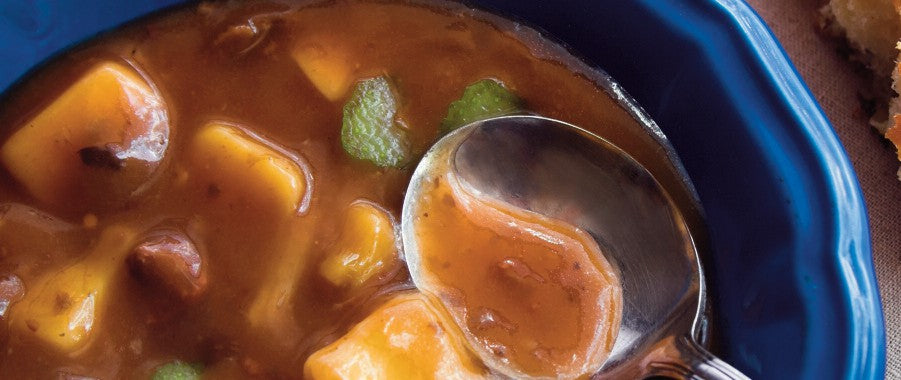 Winter Vegetable Soup with Buckwheat