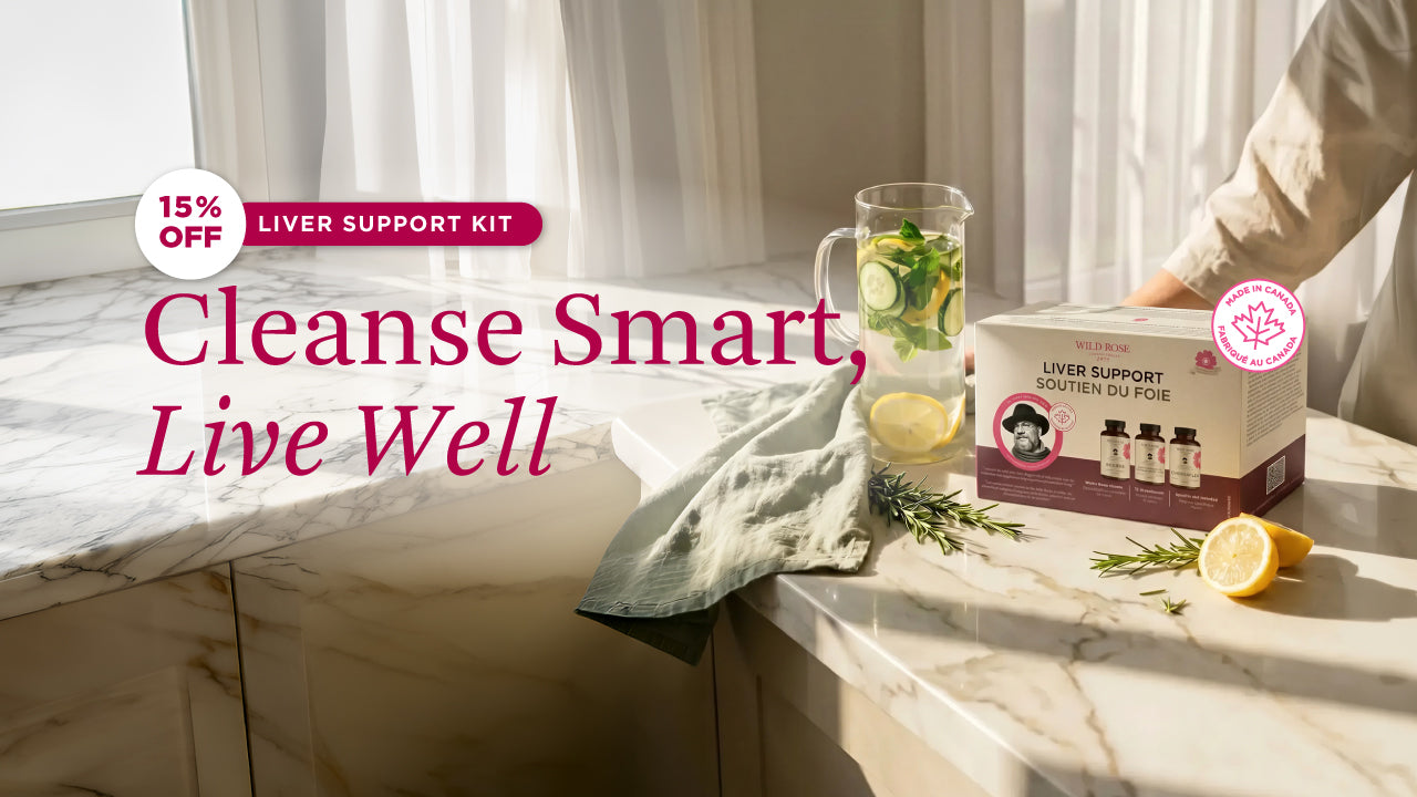 15% OFF Liver Support Kit: Cleanse Smart, Live Well