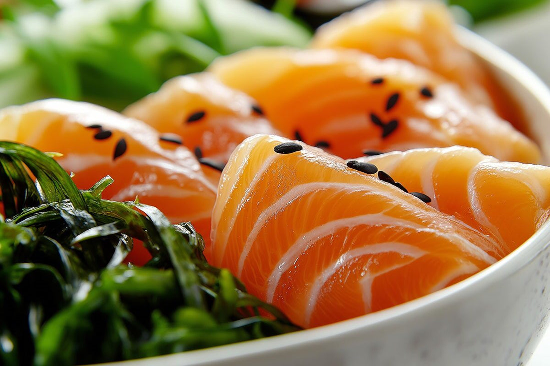 Salmon Seaweed Salad