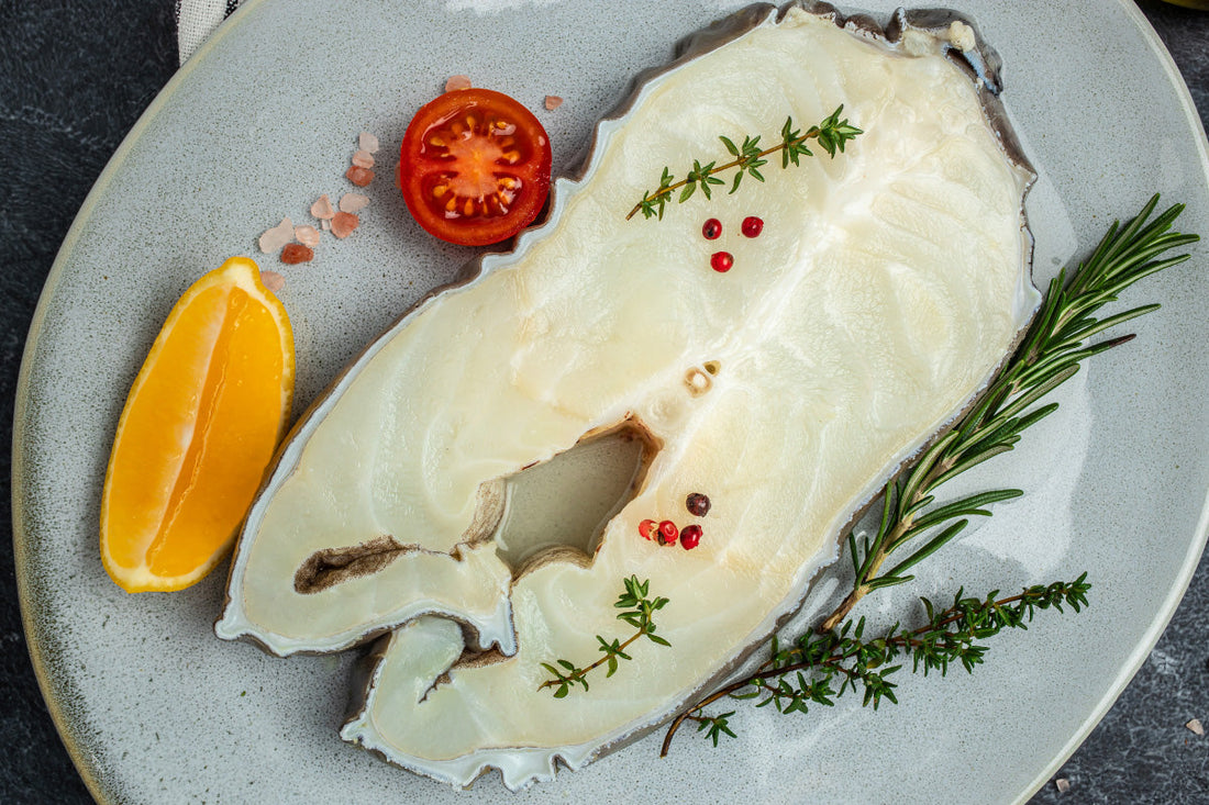 Baked Halibut Steak