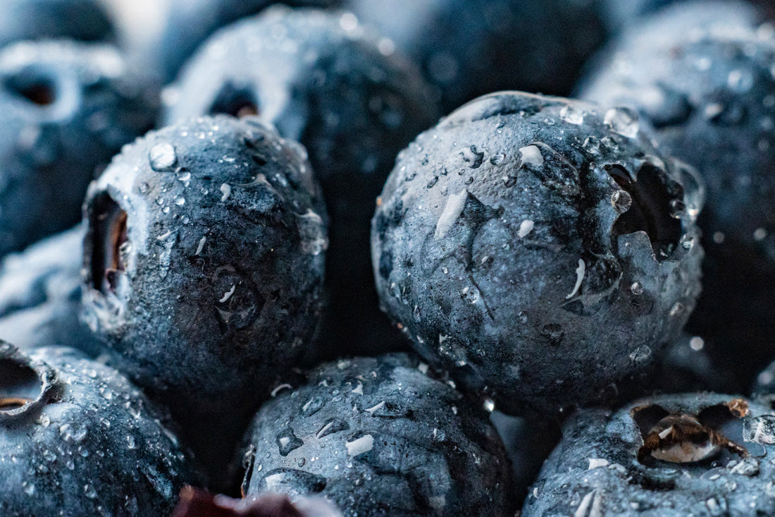 Blueberry and Almond Butter Treat