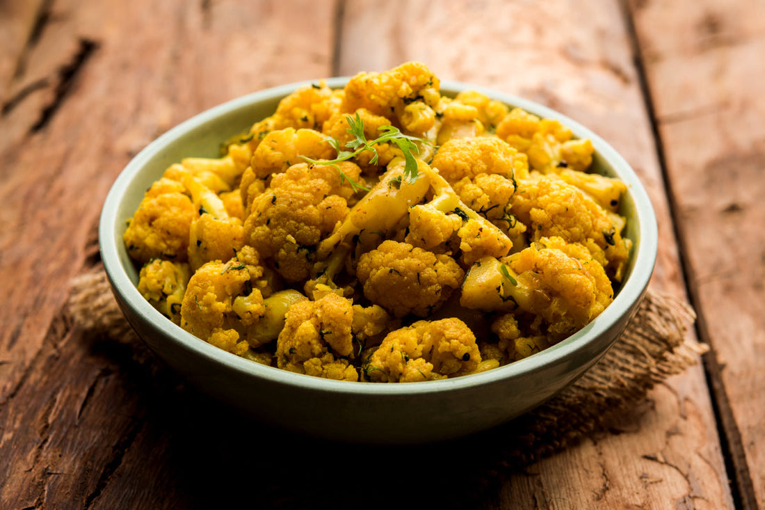 Curried Cauliflower and Potato