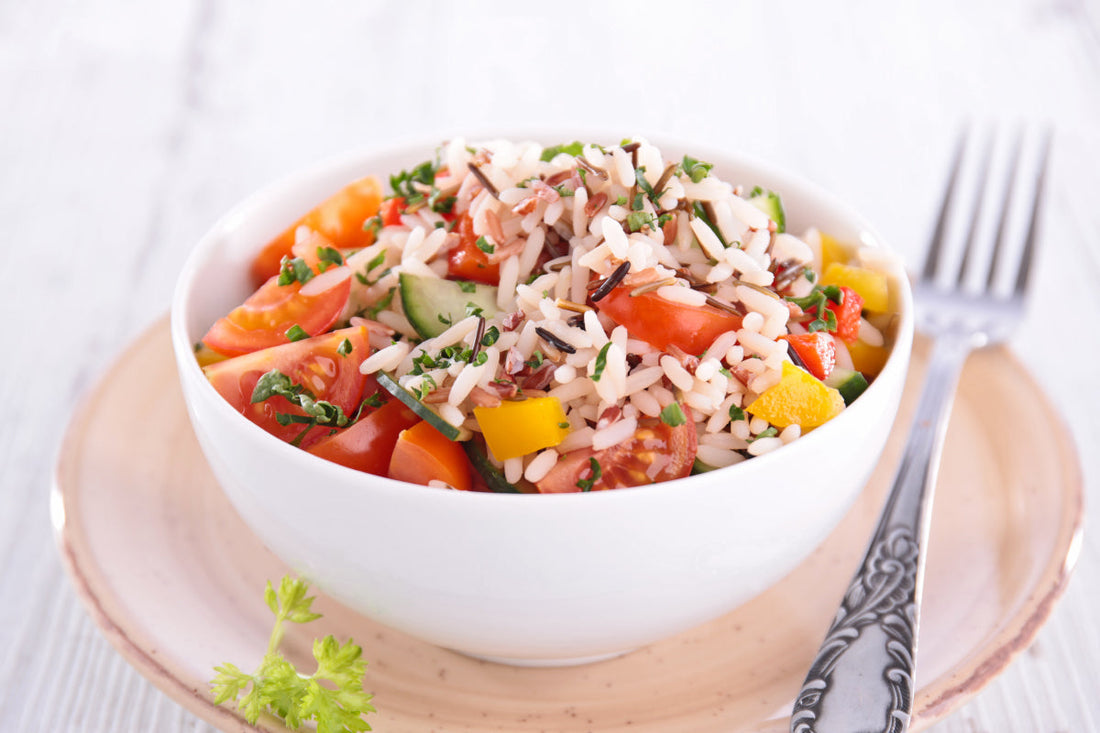 Tomato Rice Salad