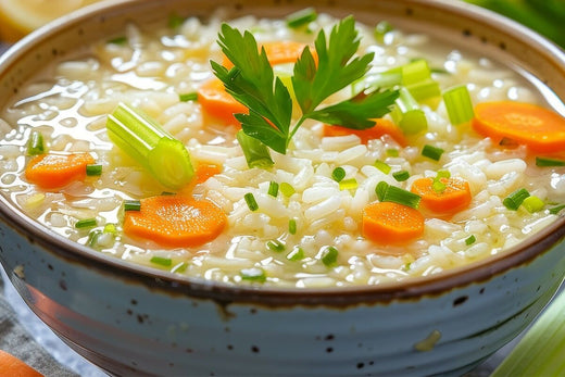 Vegetable Rice Soup