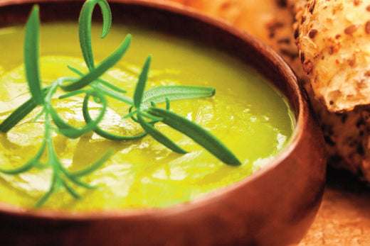 Green Soup with Ginger